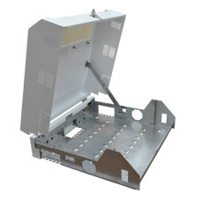 Шкаф настенный телекоммуникационный NTSS SOHO 19 5U, 3U+2U, собранный, черный RAL 9005, NTSS-SOH O5U
