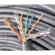 Кабель OPL-Cat.5e-SFTP-PVC (gray 300m)