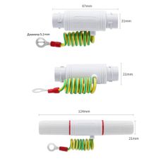 Устройство защиты от перенапряжения УЗИП  OPL-LPPOE-1RJ45-1G-IP66-T